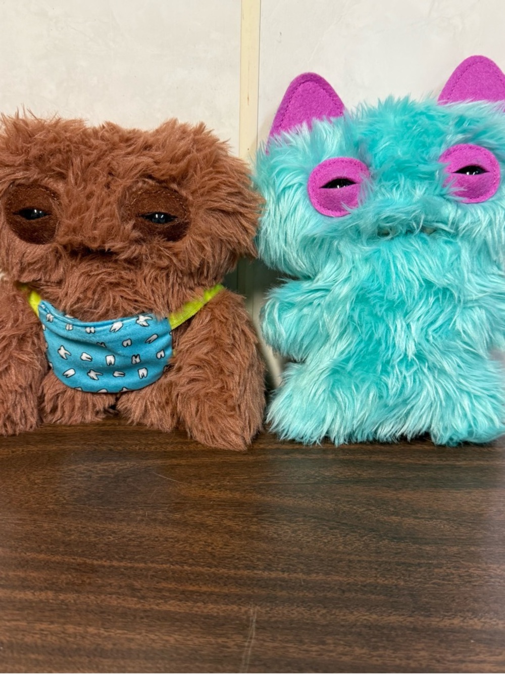 Fuggler Funny Ugly Monster Plush Lot of 2 Master Tooth Plush ZURU